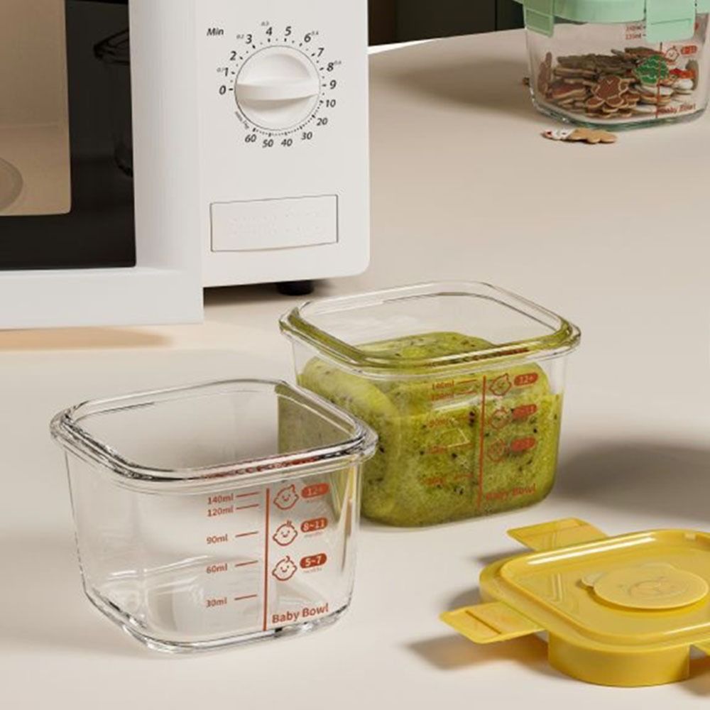 Meal Prep Glass Containers Oven Safe - New 170ml Food Storage Box Frozen