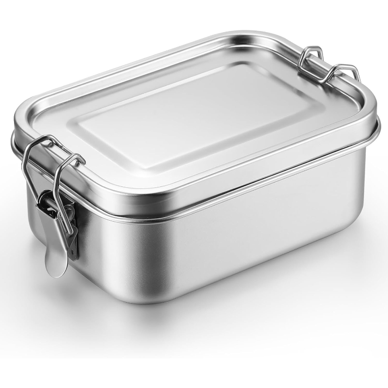 Meal Prep Organizer - Stainless Steel Food Storage Containers with