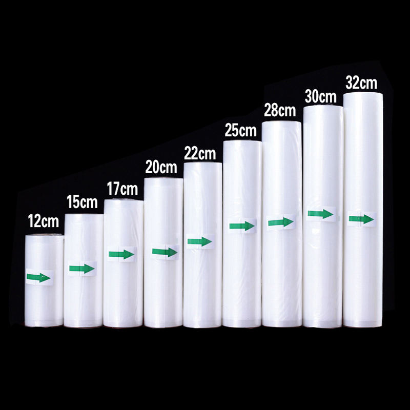 Meal Prep Vacuum Seal Containers - 500cm/Roll Kitchen Vacuum Sealer Bags Reusable