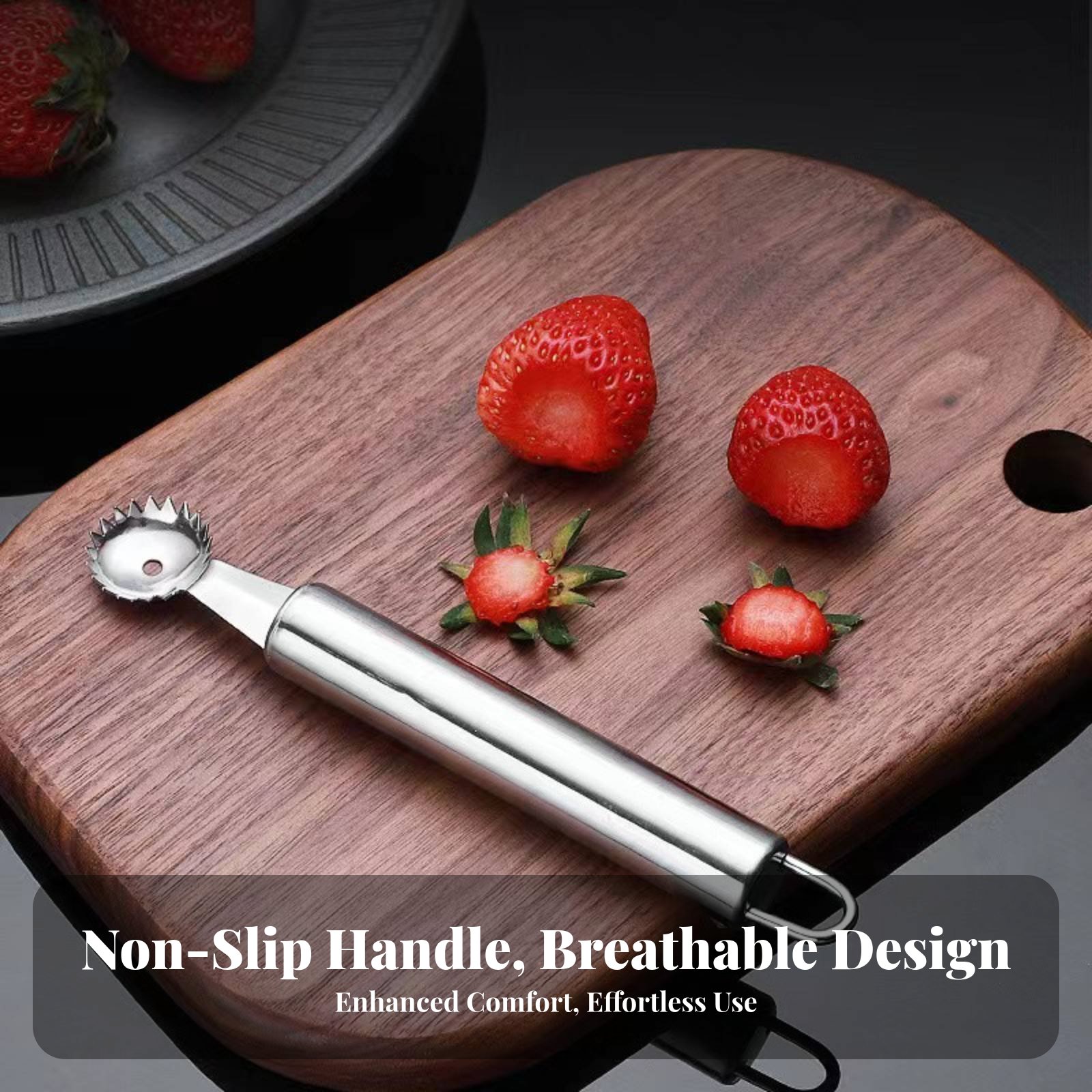 Strawberry Huller - Strawberry Huller Multi-Functional Tomato Extract Interior