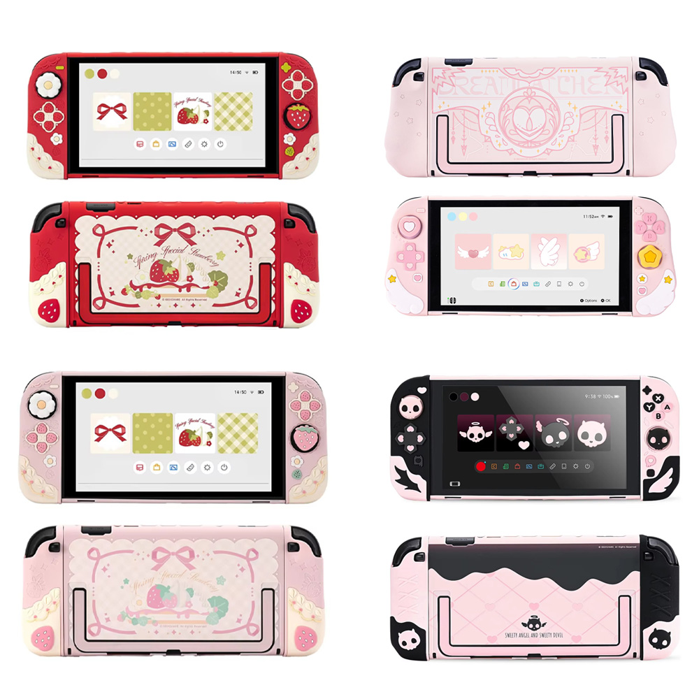 Strawberry Huller - GeekShare Protective Case compatible with Switch