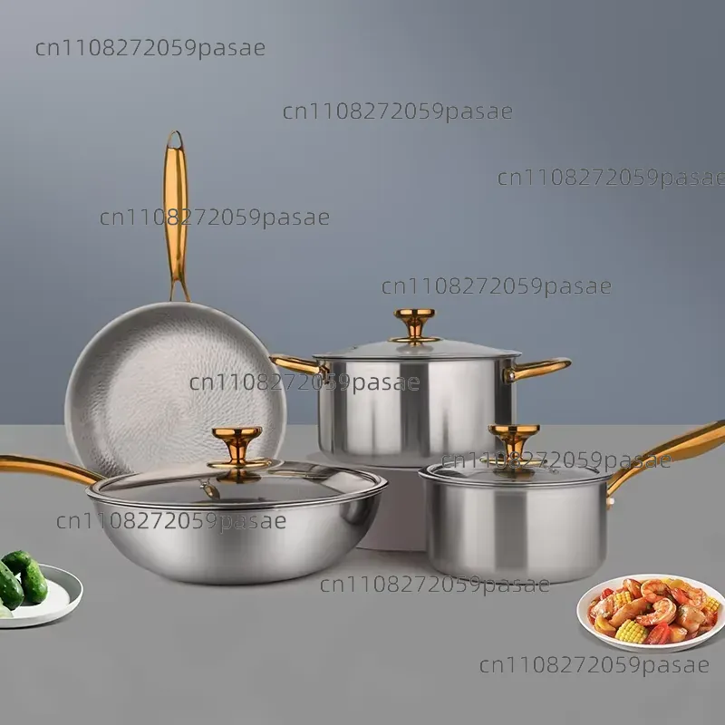Meal Prep Glass Containers Oven Safe - Classic Pure Titanium Non-Stick Pan Set