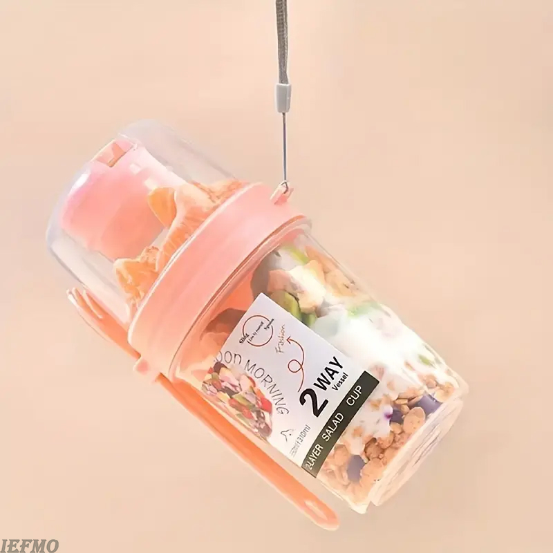 On-the-Go Salad Bowl Set with  - đánh giá và giá Meal Prep Weight Loss