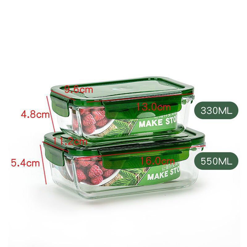 3 Cái/Vi Sóng Làm Nóng Hộp Cơm - đánh giá và giá Meal Prep Glass Containers Oven Safe