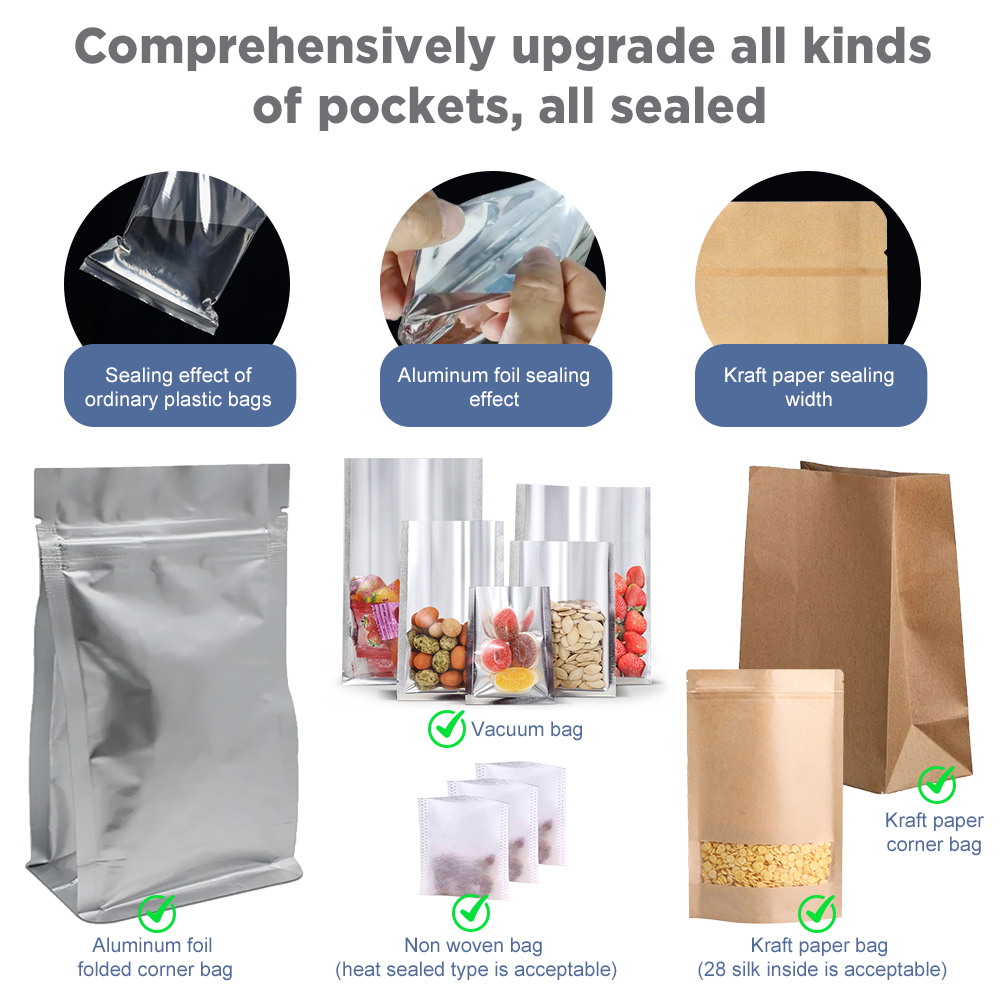 Impulse Sealer Machine Kitchen - đánh giá và giá Meal Prep Vacuum Seal Containers