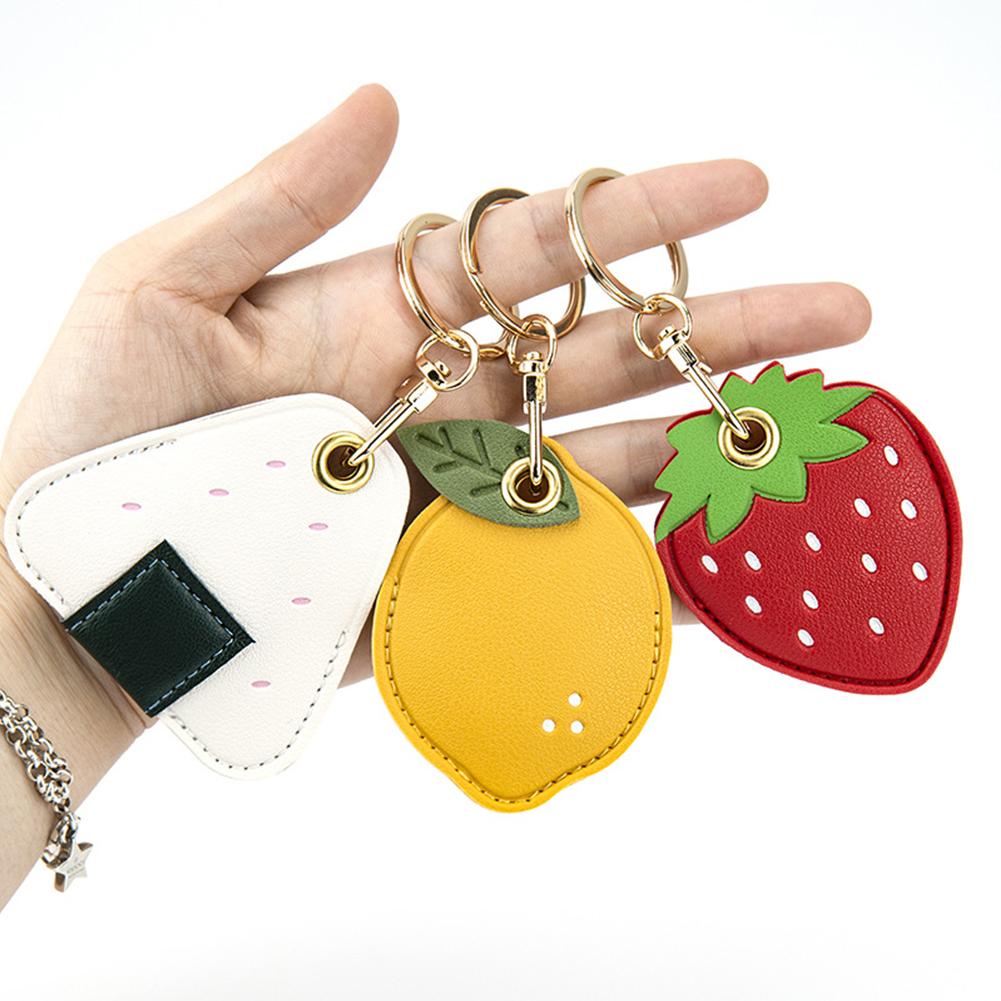 For AirTag 2 Leather Cartoon S - đánh giá và giá Strawberry Huller