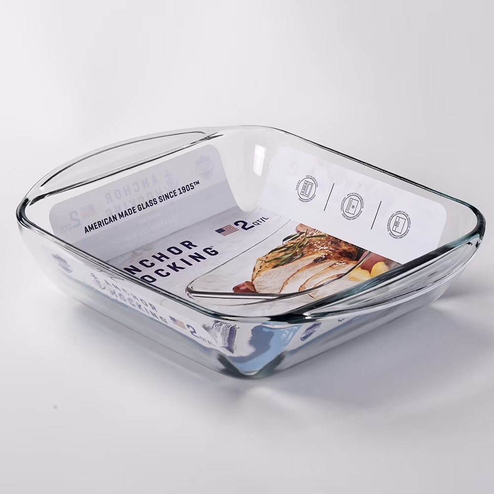 Square Glass Baking Pan 8x8 In - đánh giá và giá Meal Prep Glass Containers Oven Safe