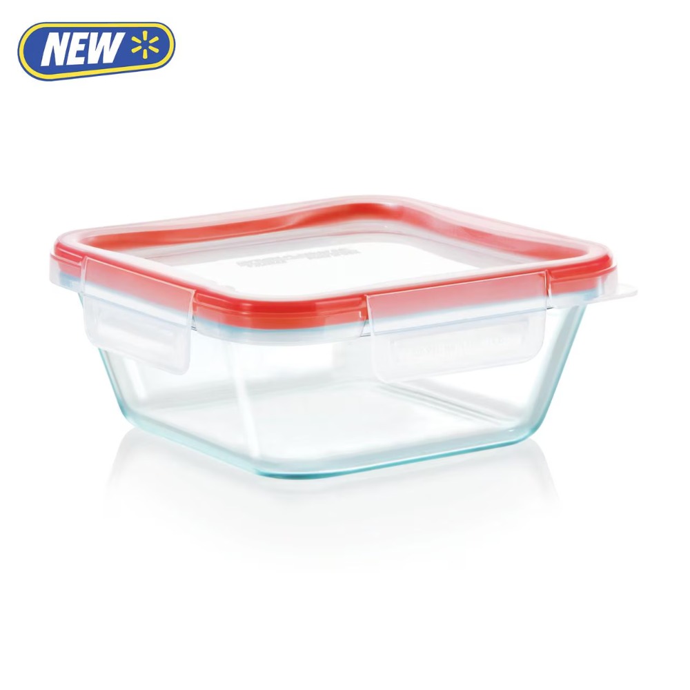 Freshlock 4-Cup Square Glass F - đánh giá và giá Meal Prep Glass Containers Oven Safe