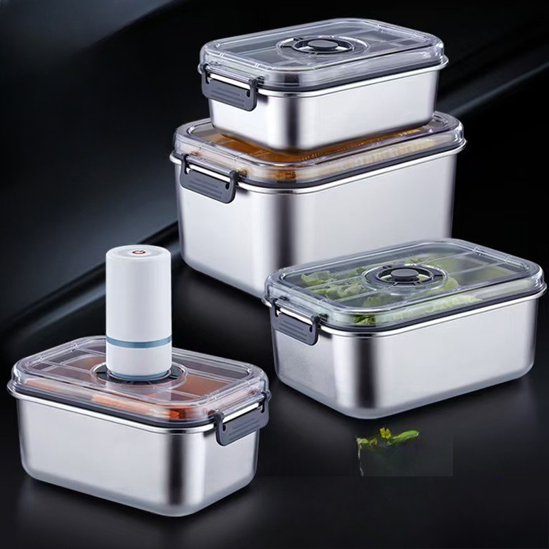 Stainless Steel Vacuum Food Co - đánh giá và giá Meal Prep Vacuum Seal Containers