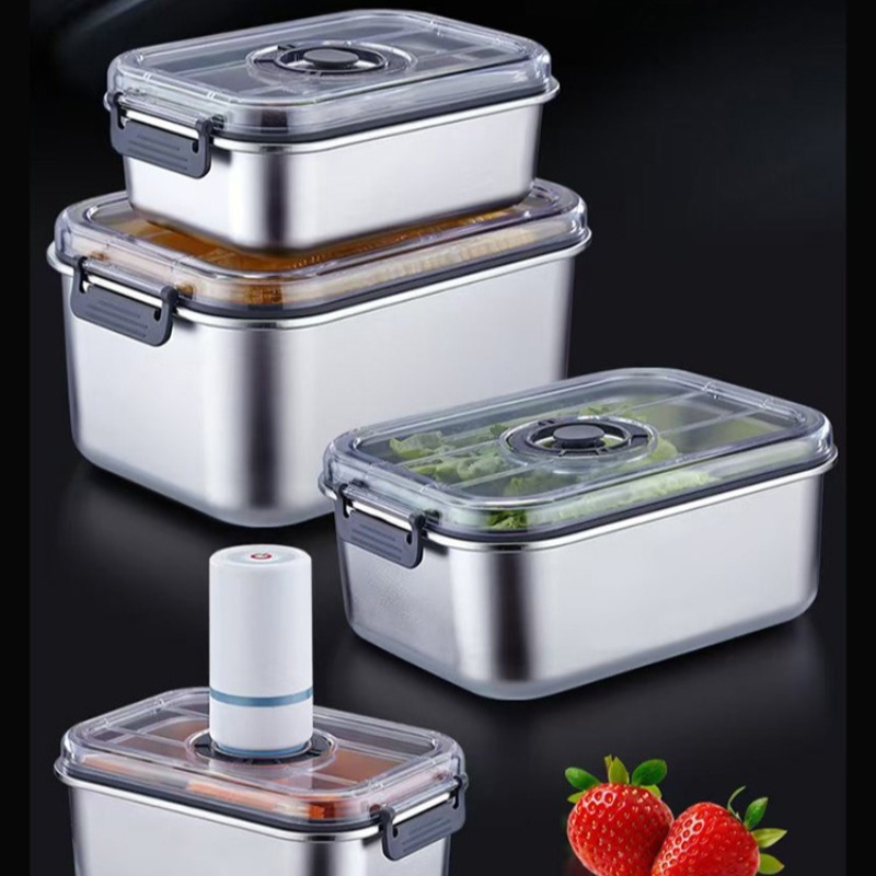 Stainless Steel Vacuum Food Co - đánh giá và giá Meal Prep Vacuum Seal Containers