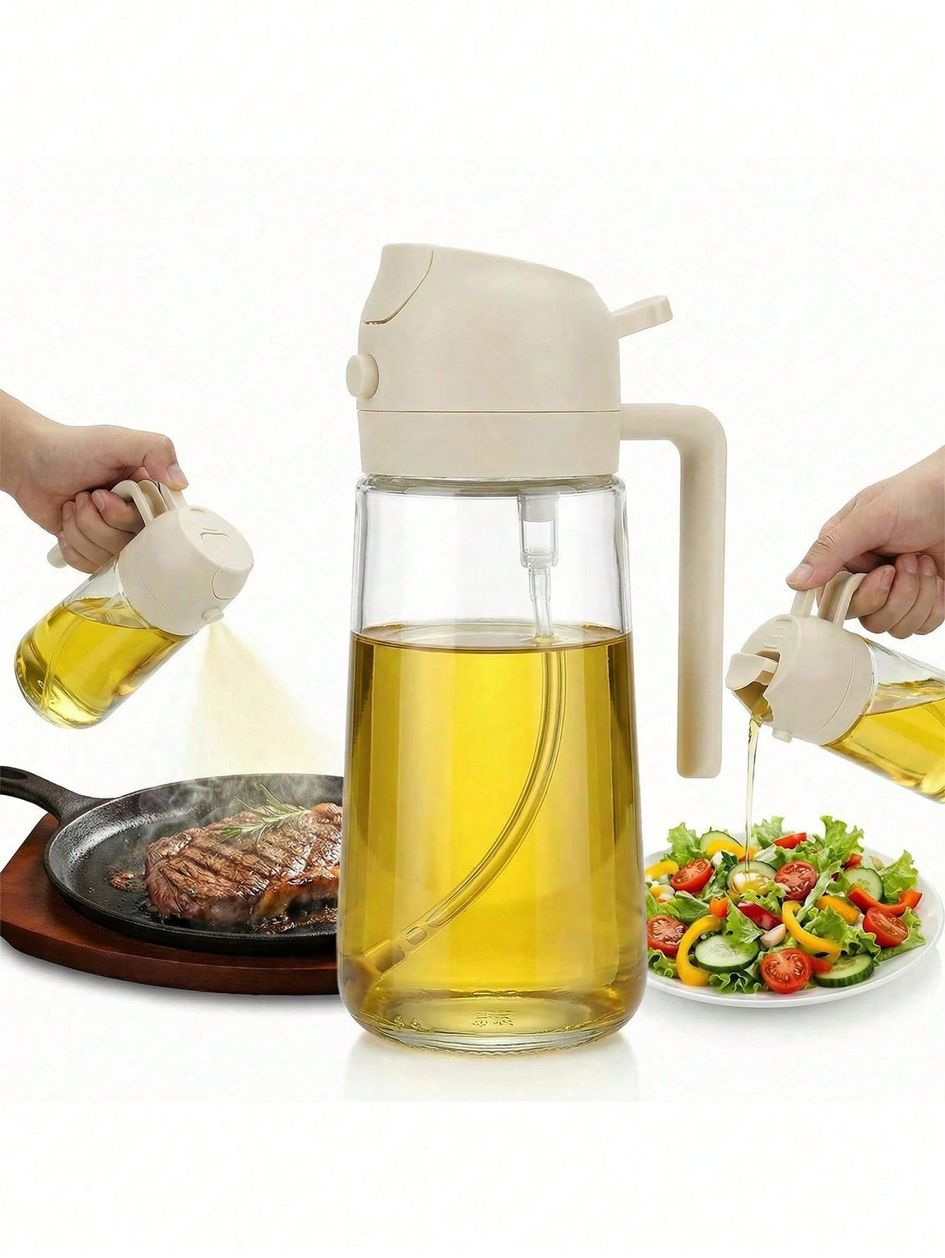 High Grade Olive Oil Dispenser - đánh giá và giá Herb Keeper Bottle