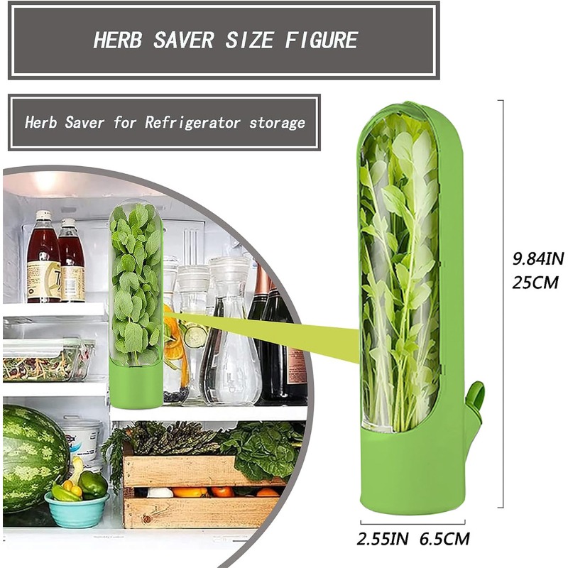 1/2/3PCS Herb Saver Storage Co - đánh giá và giá Herb Keeper Bottle