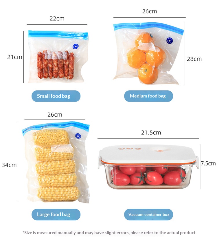 Mini USB Electric Handheld Vac - đánh giá và giá Meal Prep Vacuum Seal Containers