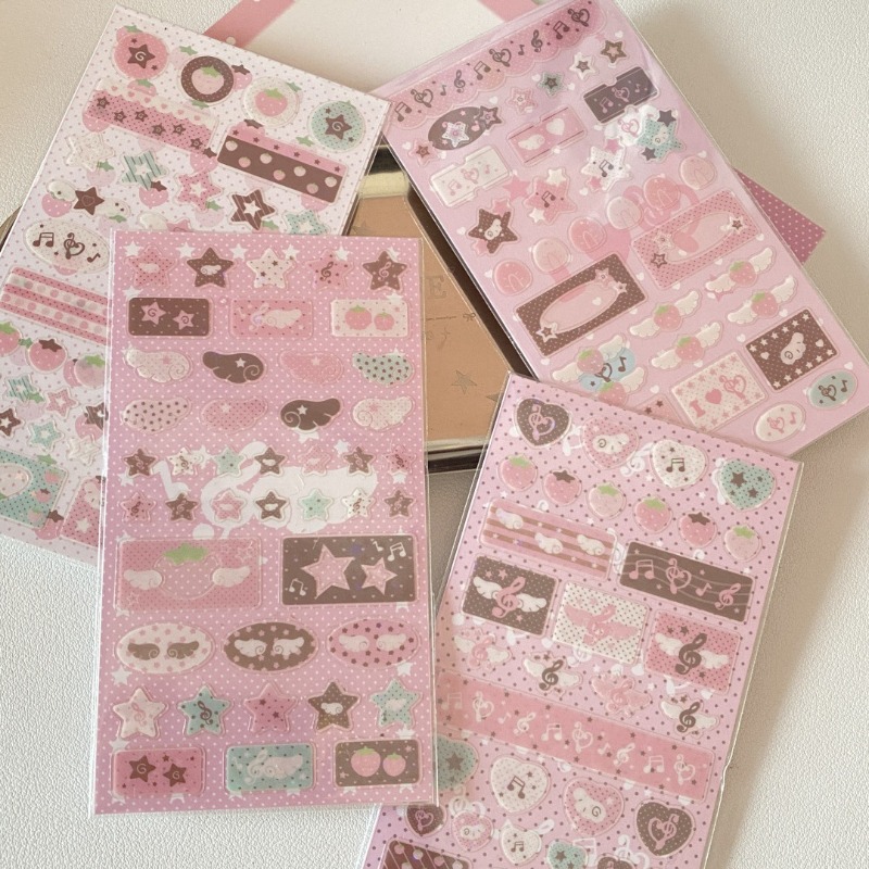 Korean Style Pink Brown Music  - đánh giá và giá Strawberry Huller