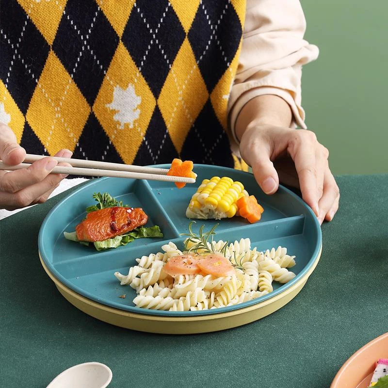 Portion Control Plate Divided  - đánh giá và giá Meal Prep Weight Loss