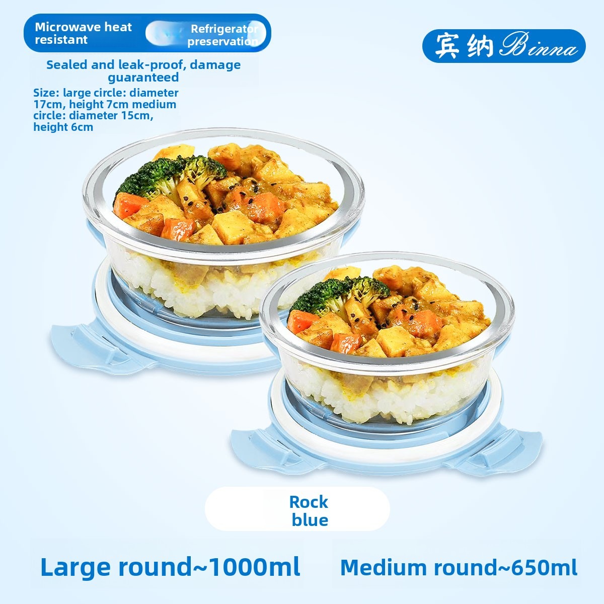 High Borosilicate Glass Food S - đánh giá và giá Meal Prep Glass Containers Oven Safe