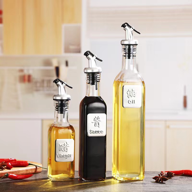 Kitchen Glass Oil Bottle, Mult - đánh giá và giá Herb Keeper Bottle