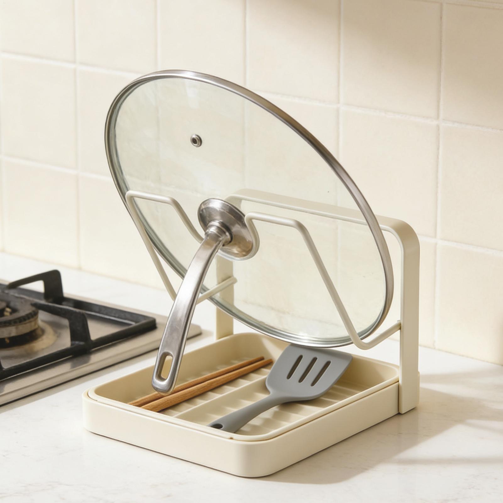 Pot Lid Organizer Anti-Slip Ki - đánh giá và giá Meal Prep Organizer