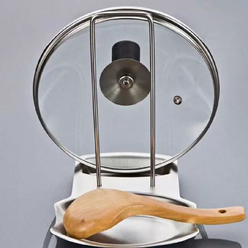 Stainless Steel Pot Lid Holder - đánh giá và giá Meal Prep Organizer