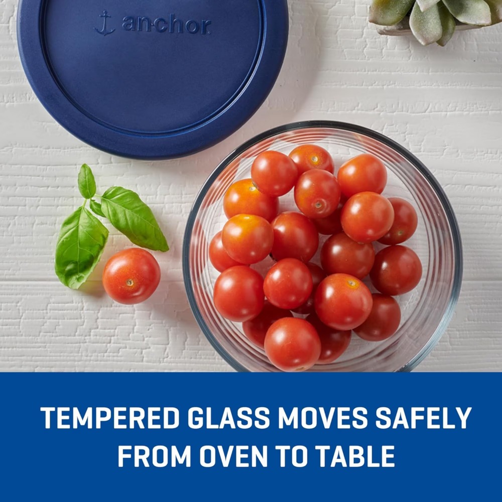 2 Pack Round Glass Food Storag - đánh giá và giá Meal Prep Glass Containers Oven Safe