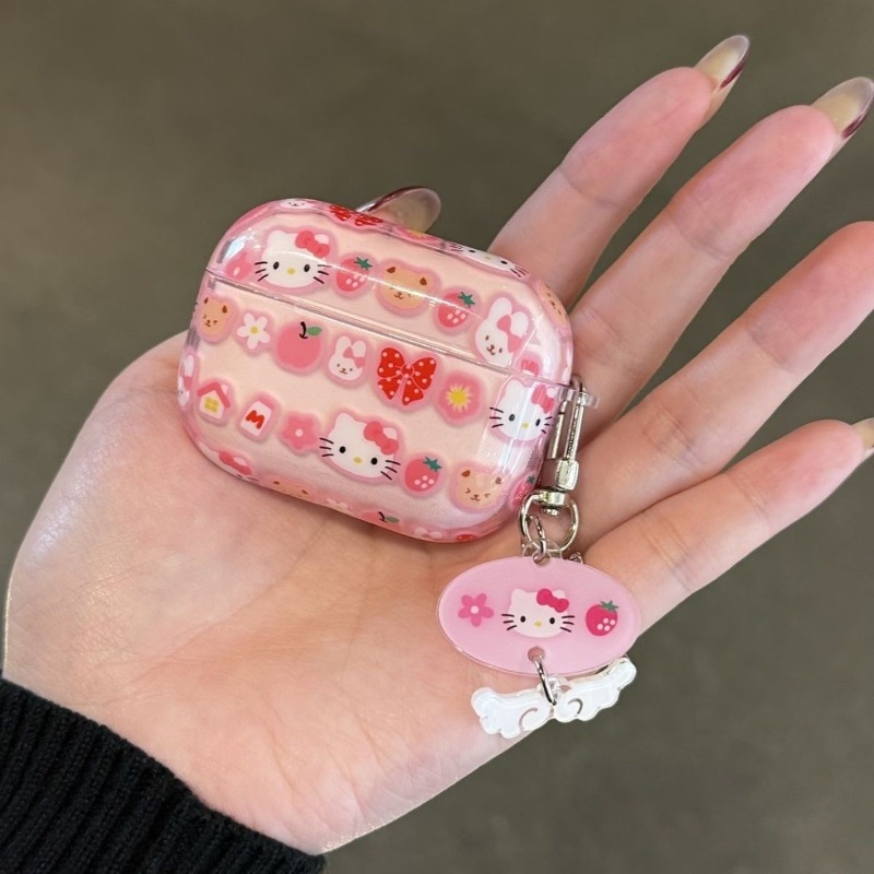 Hello Kitty Headset Case Anime - đánh giá và giá Strawberry Huller