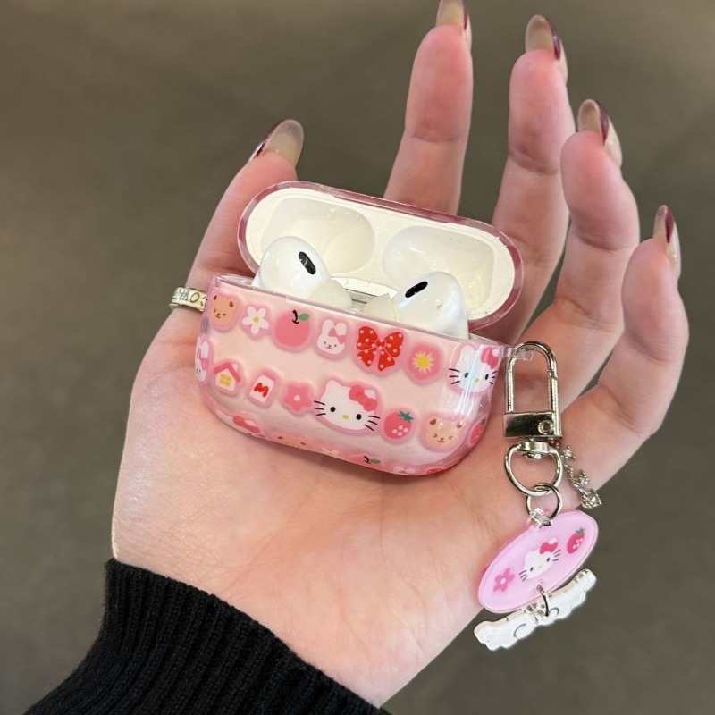 Hello Kitty Headset Case Anime - đánh giá và giá Strawberry Huller