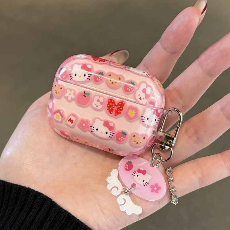 Hello Kitty Headset Case Anime - đánh giá và giá Strawberry Huller
