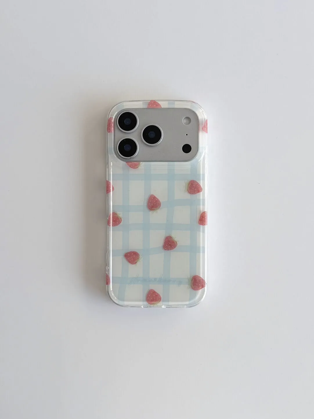 Fresh Blue Grid Pattern Strawb - đánh giá và giá Strawberry Huller
