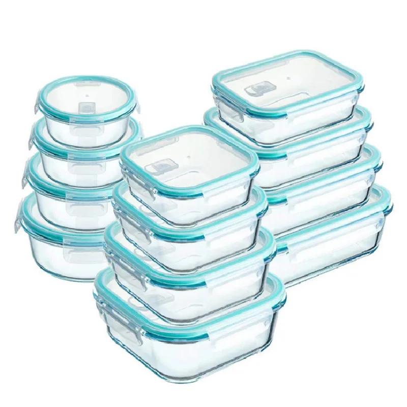 High Borosilicate Glass Lunch  - đánh giá và giá Meal Prep Glass Containers Oven Safe