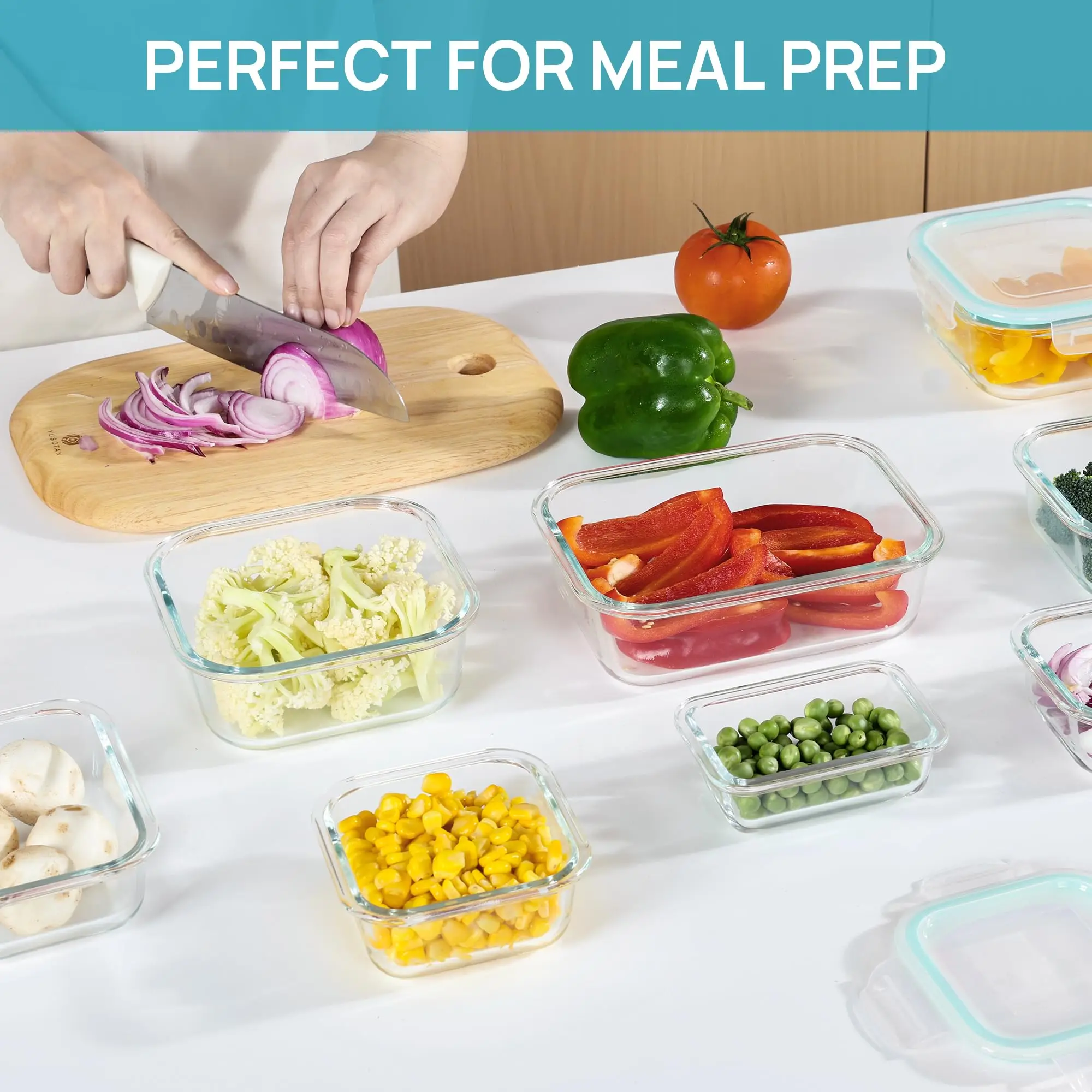 Glass Lunch Box Food Storage C - đánh giá và giá Meal Prep Glass Containers Oven Safe