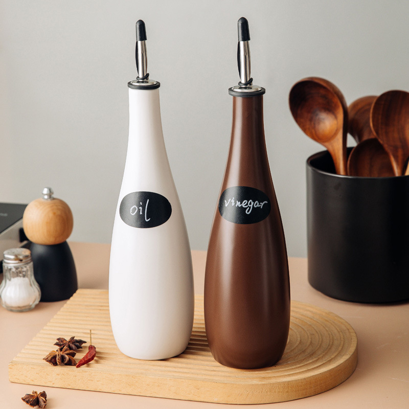 Ceramic Oil Pot, Household Sea - đánh giá và giá Herb Keeper Bottle