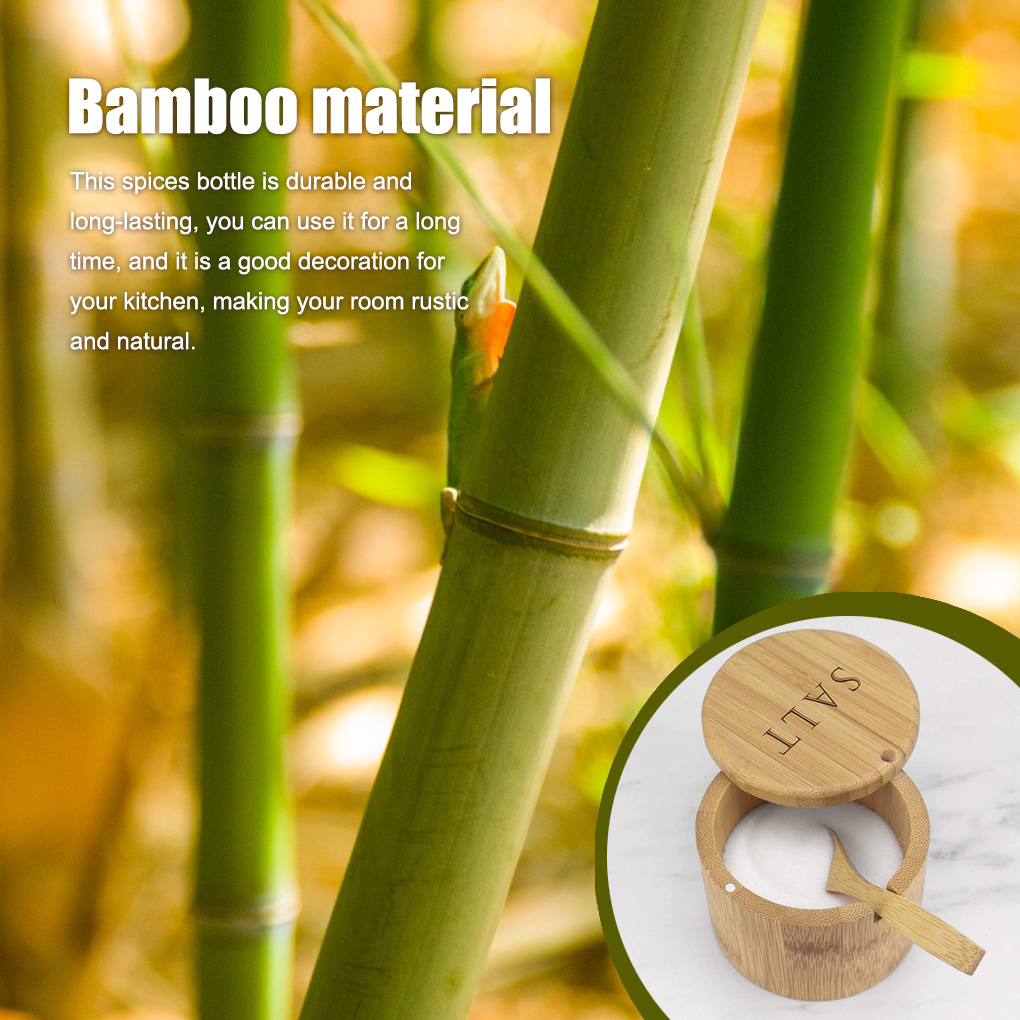 Spice Jar Shaker Bamboo Pepper - đánh giá và giá Herb Keeper Bottle
